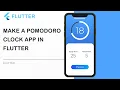 Timer Clock App using Flutter