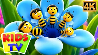 Bee Finger Family, Nursery Rhyme & Baby Song