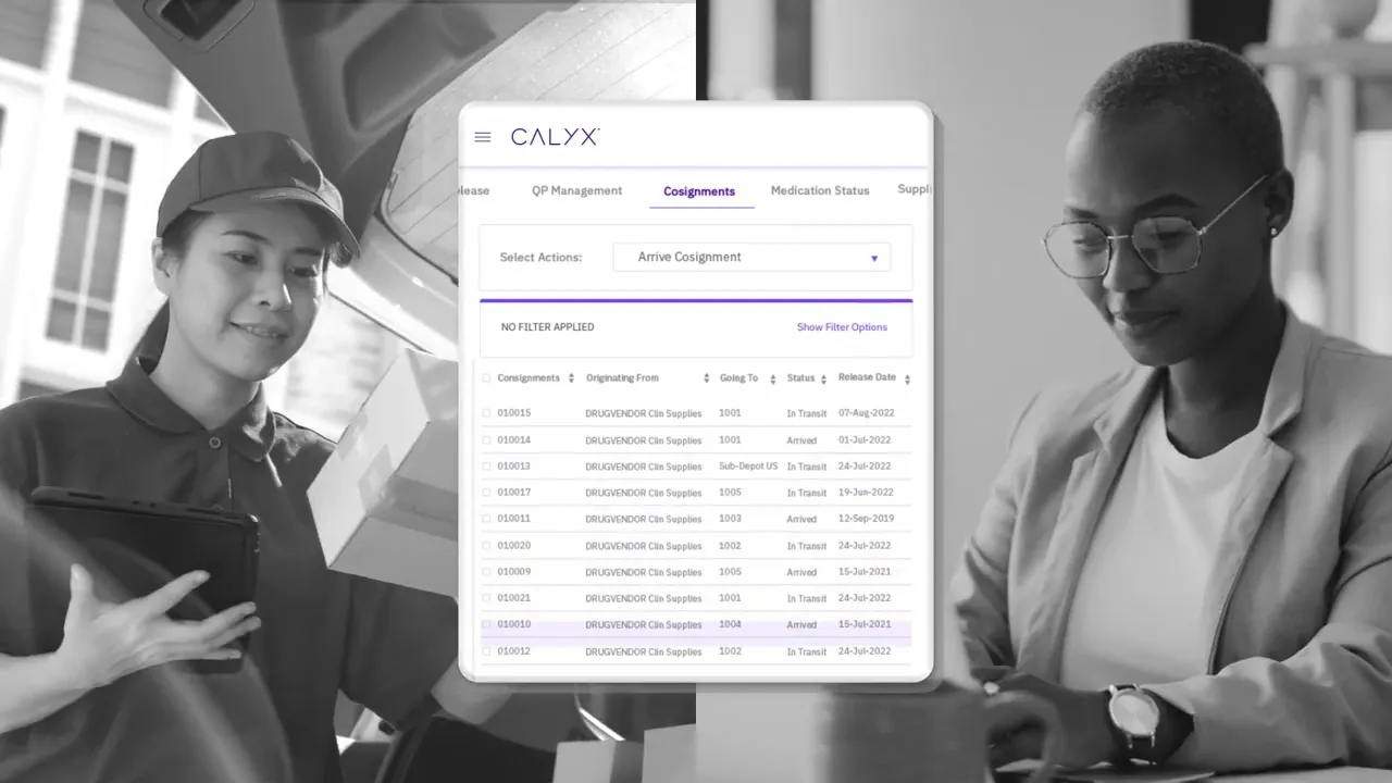 Right treatment. Right patient. Right time. Calyx IRT