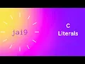 C Literals