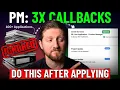 PM Callback Playbook The Follow-Up That Triples Interviews