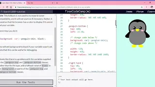 Learn Basic CSS Attach a Fallback value to a CSS Variable freeCodeCamp org Google Chrome 2019 1