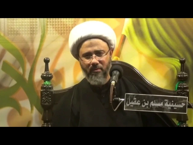 نعي يفطر القلب | يا العقيلة بُويَه سِمْعِي خل أسُولِف لِچ جَرِح الشيخ مصطفى الموسى