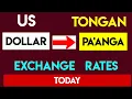 1 USD to TOP - Convert US Dollars to Tongan Pa anga Currency Exchange Rates Today