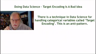 Doing Data Science Target Encoding