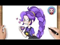 How to Draw Lily Love Braids Tea Party POPPY PLAYTIME 5 Step by Step