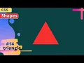 css shapes how to make triangle web makers coding shorts