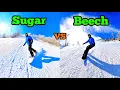 What is the BEST Ski Resort for Skiing Snowboarding in North Carolina Sugar VS Beech