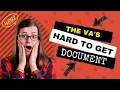 The Most Important Document VA Doesn t Want You To Know About