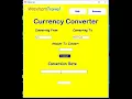 How to use a currency converter using visual basic