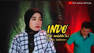 indo tau melebbita lirik by zankrewo cover eky aulia