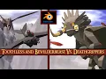 Low-Poly Toothless vs Deathgrippers Blender 3D HTTYD Animation