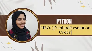 Python Tutorial For Beginners Master MRO Method Resolution Order With Real Life Examples