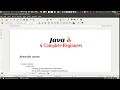 Java 4 Complete Beginners Arabic - 1 About This Course