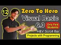 Buy This Course 0307-7646973 how to add a vertical and scrollbar in visual basic Lecture no 12
