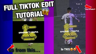 Download *EASY* How to Edit SHE FROM ITALIA on iPHONE | Edit Tiktok Videos with PLAY TEXT [FULL TUTORIAL] MP3