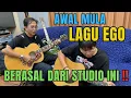 PROSES REKAMAN LAGU EGO PADI REBORN !!!