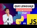 Cual es el MEJOR Python vs JavaScript en 2025