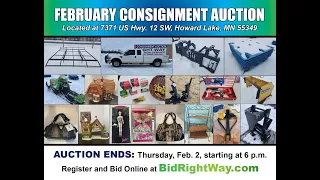 Howard Lake MN Consignment Auction Ends 23