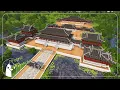 Mangrove Palace Chinese Palace Complex Minecraft Timelapse