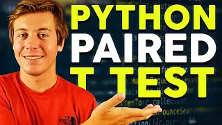 How to Perform a Paired T-Test in Python Scipy Numpy