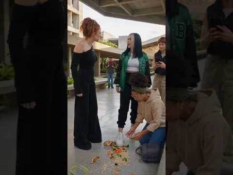 PISOU NA MARMITA DA BOLSISTA E PROVOCOU A GAROTA ERRADA! 🥊