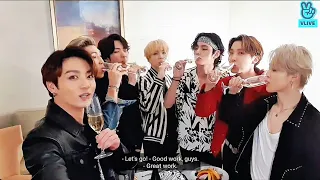 BTS VLIVE Grammys Afterparty With ARMY S 2020 01 27 Eng Hindi Subtitles