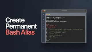 How Do I Create a Permanent Bash Alias GUIDE