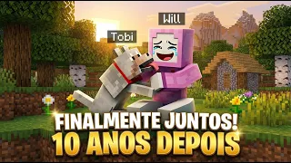 ENCONTREI MINHA PRIMEIRA CASA DEPOIS DE 10 ANOS NO MINECRAFT... 😢