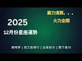 CC字幕｜12月大洗牌：強者重生、弱者退場｜大家的結局正在改寫  December 2025 prediction