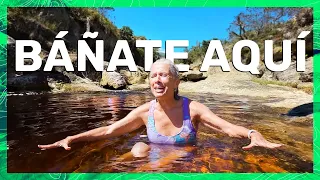 A 90 METROS DE ALTURA: Llegamos a la vertiente de la Cascada del Vino en Lara 😍 Valen de Viaje