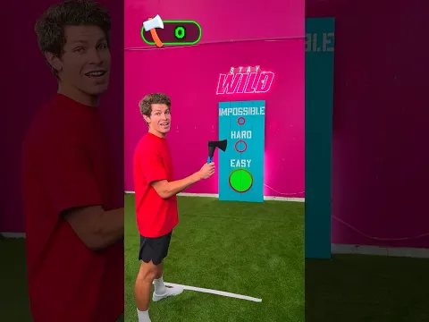 Impossible Axe Throw!