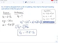 How to Solve a Free Fall Problem how fast
