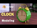 Blender Beginner Tutorial Alarm Clock Modeling