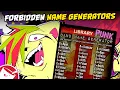 Drawing using Name Generators from the Ancient Internet