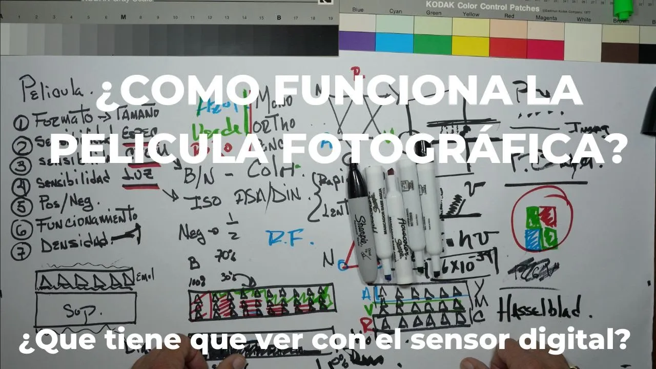 Pelicula fotográfica y sensor digital: ¿En que se parecen?