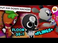 I CAUGHT A HACKER TOODLES! Playing as Vintage Looey in Dandy's World (Floor 30+ run!)