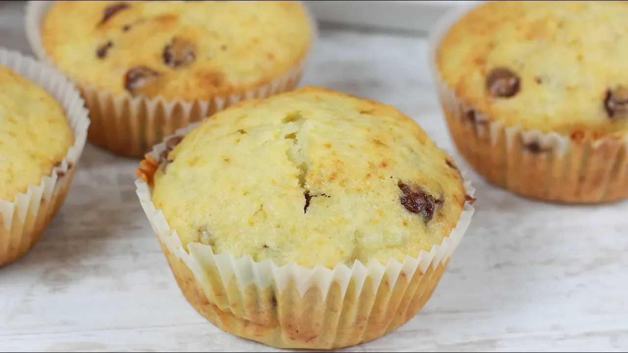 Schoko-Bananen-Muffins | Köstlich und einfach | Mrs Flury backt. 