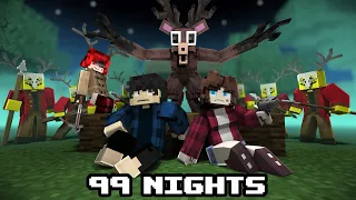 99 Nights in the Forest : Survival - Minecraft & Roblox Animation
