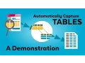 Walk-through Capture Table Action