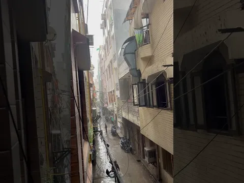 #today #delhi #barish #foryou #trending #viralvideo