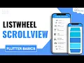 Flutter ListWheel ScrollView Widget Tutorial Widget of the Week