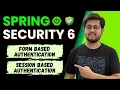 Spring Security 6 Form Session Authentication Explained