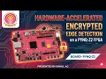 Hardware-Accelerated Encrypted Edge Detection on PYNQ-Z2