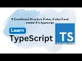 11 Conditional Structure if else if else if and nested if in typescript