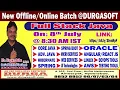 Full Stack Java Offline - Online Training DURGASOFT