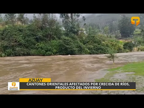 Cantones orientales afectados por crecida de ríos, producto del invierno