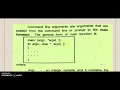 COMMAND LINE ARGUMENTS IN C