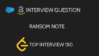 Leetcode - 383 Ransom Note Hashmap Python