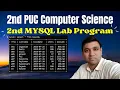 SQL Program to Generate Electricity Bill for 10 Consumers Class 12 SQL Electricity Bill